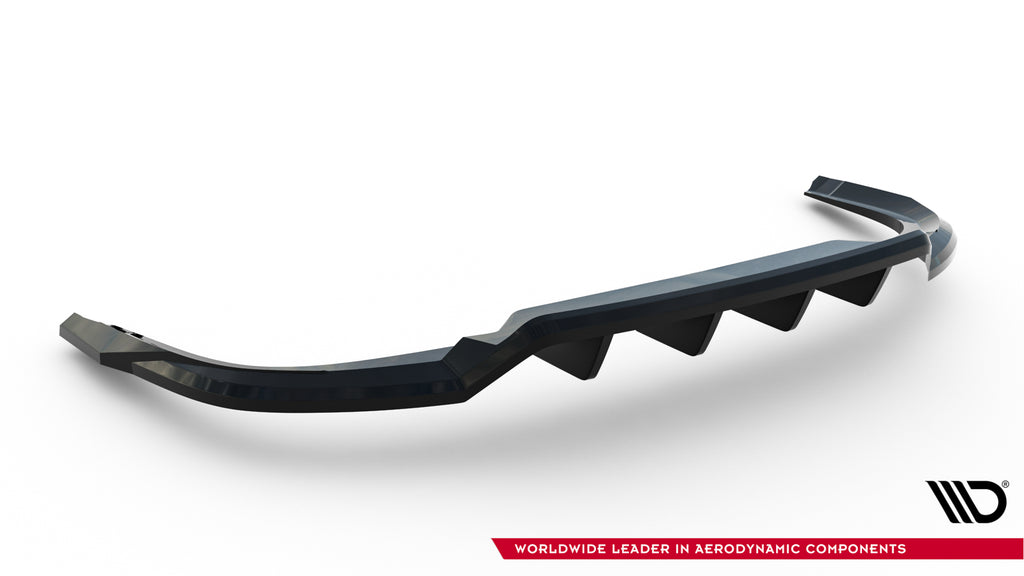 Splitter Posteriore Centrale Skoda Kodiaq Mk2 — vista posteriore