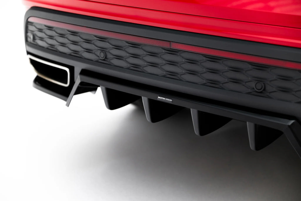 Splitter Posteriore Centrale Skoda Kodiaq Mk2 R — particolare della finitura