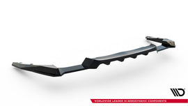 Splitter Posteriore Centrale Subaru Impreza Mk3 Facelift WRX STI — dettaglio del profilo