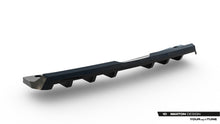 Load image into Gallery viewer, Splitter Posteriore Centrale Subaru WRX Mk2 STI — dettaglio del profilo