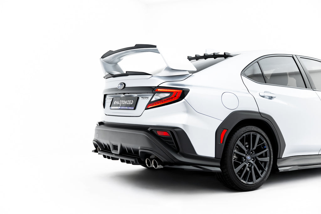 Splitter Posteriore Centrale Subaru WRX Mk2 STI — montato sulla vettura