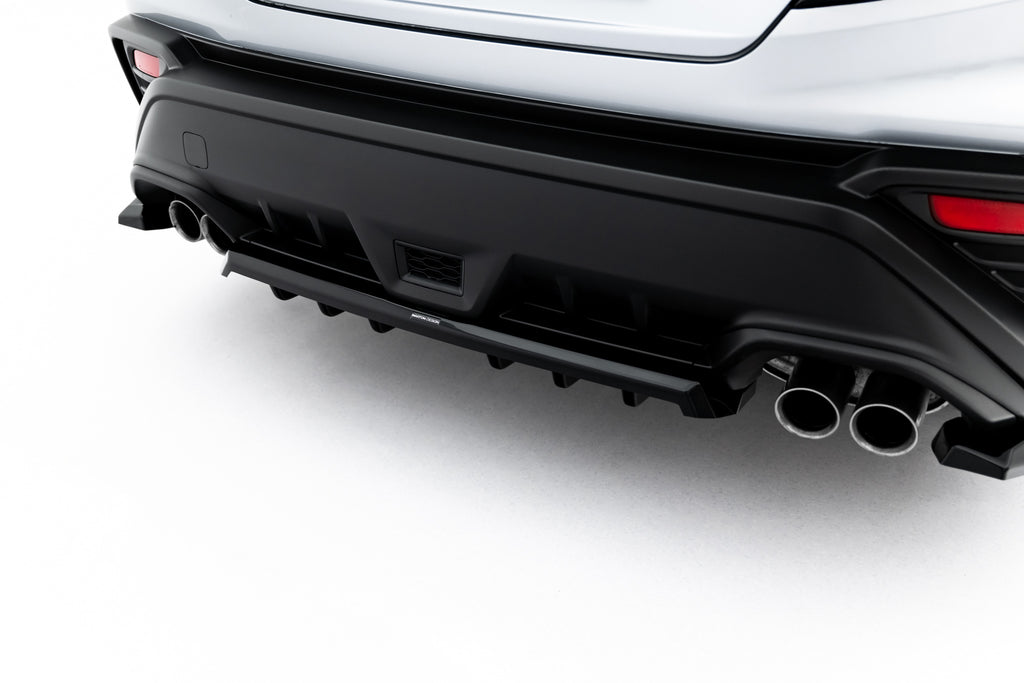 Splitter Posteriore Centrale Subaru WRX Mk2 STI — vista laterale