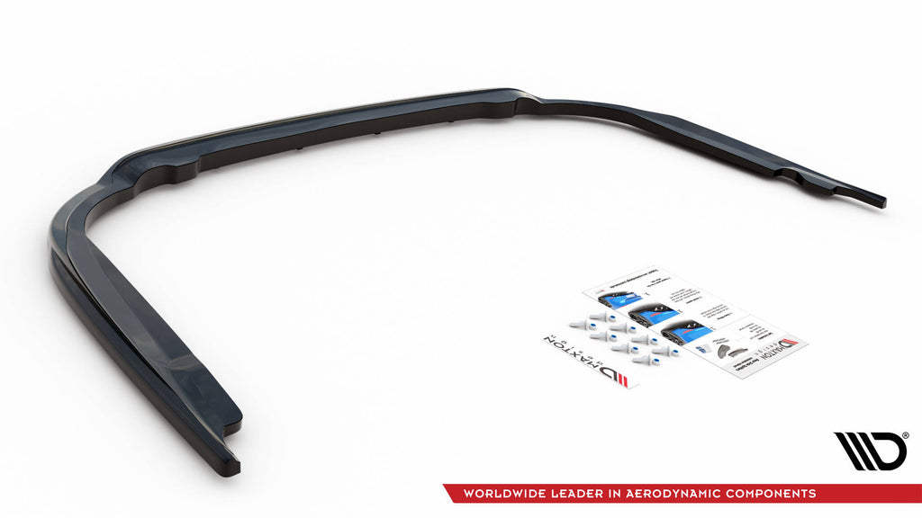 Splitter Posteriore Centrale Toyota Avensis Mk3 Facelift — dettaglio del profilo