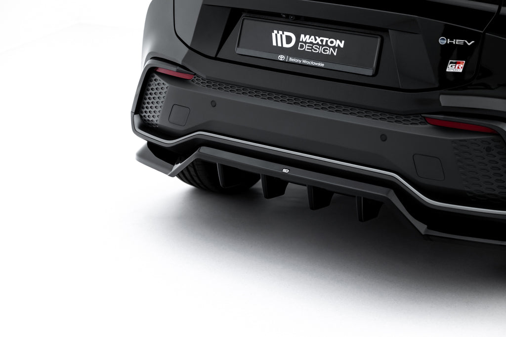 Splitter Posteriore Centrale Toyota C-HR Mk2 — vista posteriore