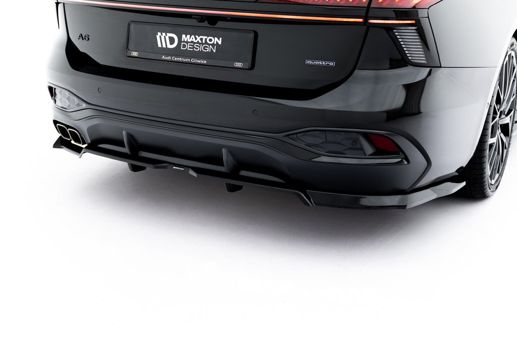 Splitter Posteriore Centrale V.1 Audi A6 C9 S-Line — vista laterale