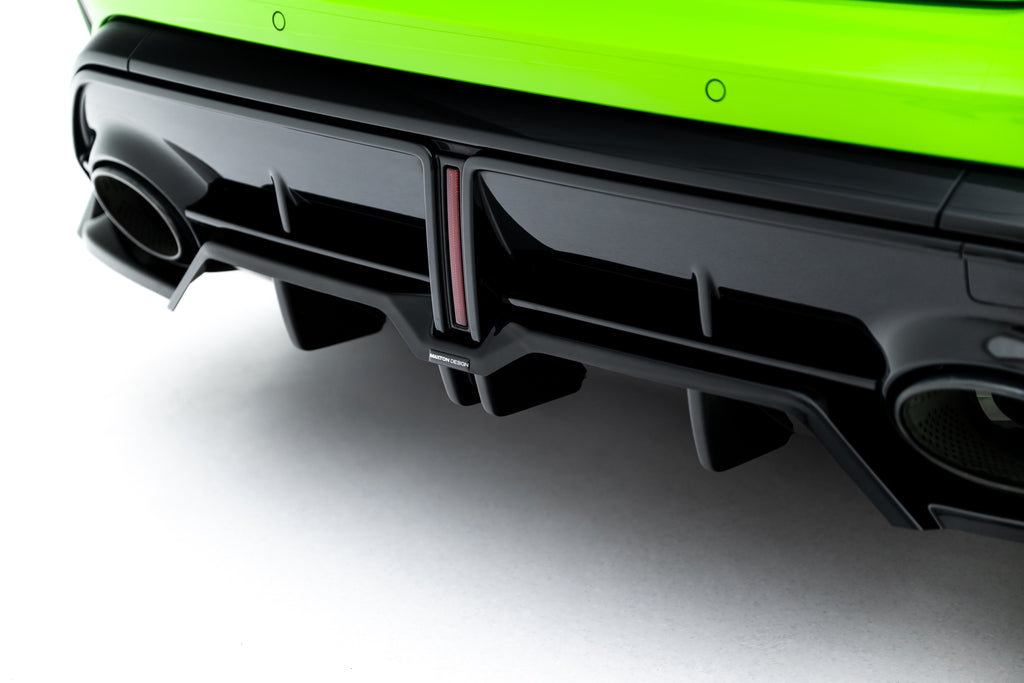 Splitter Posteriore Centrale V.1 Audi RS3 Sportback 8Y Facelift — dettaglio del profilo