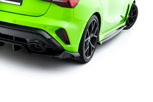 Load image into Gallery viewer, Splitter Posteriore Centrale V.1 Audi RS3 Sportback 8Y Facelift — vista laterale
