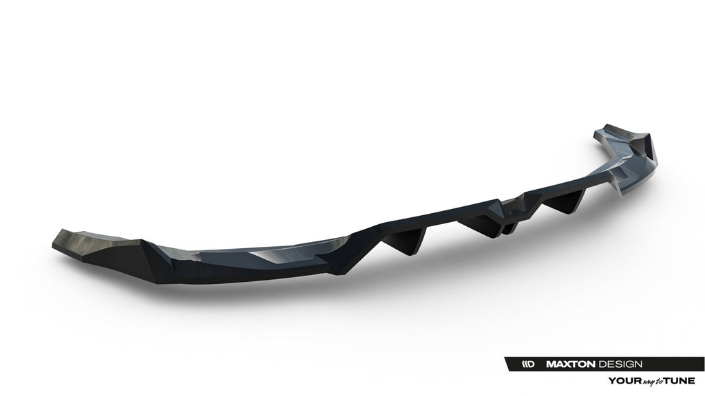 Splitter Posteriore Centrale V.1 Audi RS3 Sportback 8Y Facelift — particolare della finitura