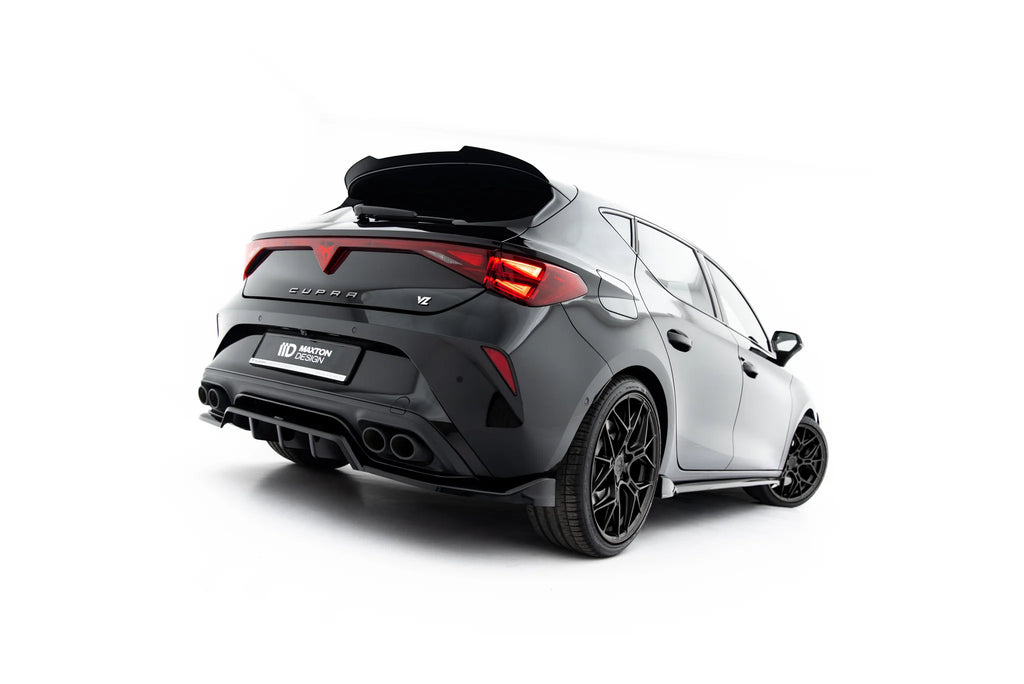 Splitter Posteriore Centrale V.1 Cupra Ateca Hatchback Mk1 Facelift Leon — vista laterale