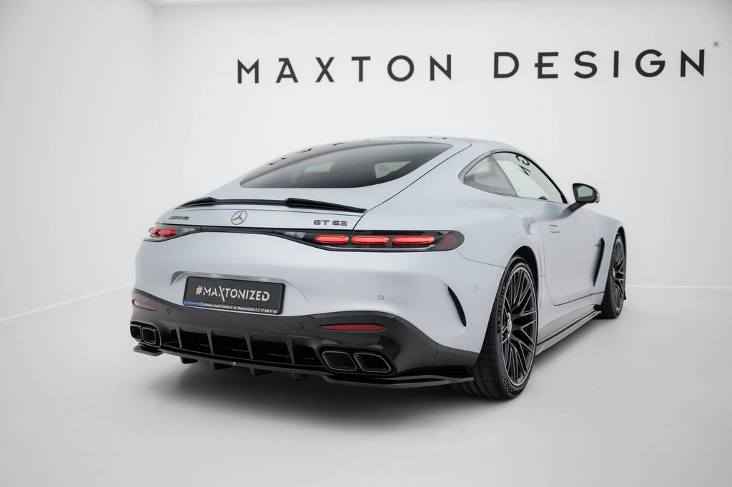 Splitter Posteriore Centrale V.1 Mercedes AMG GT C192 63 / 63 S E Performance / 55 — dettaglio del profilo