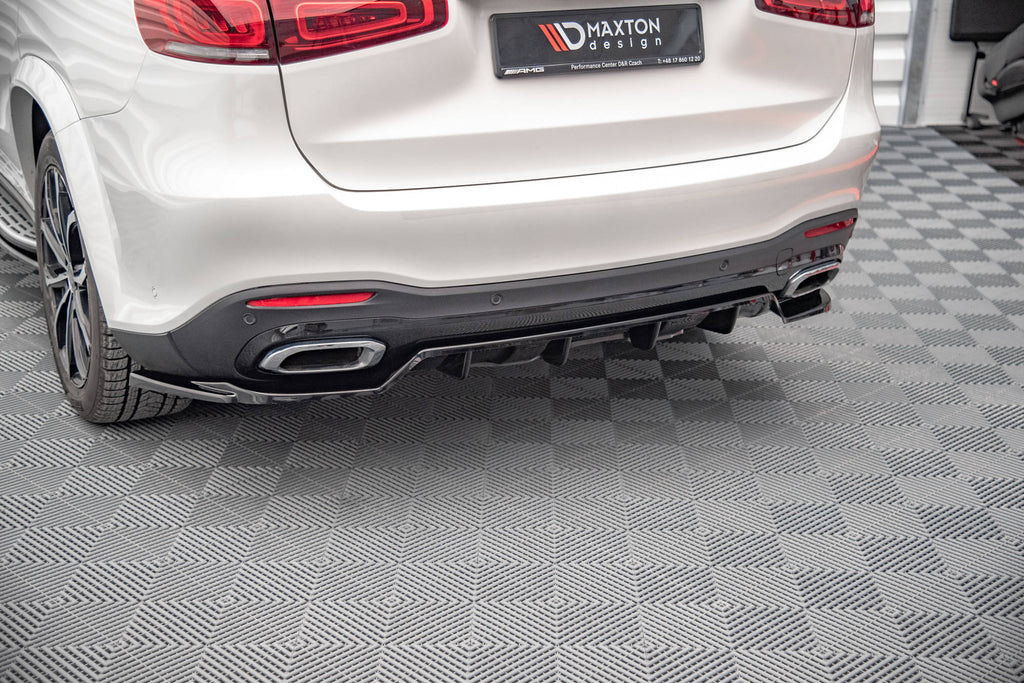 Splitter Posteriore Centrale V.1 Mercedes GLS X167 AMG-Line — dettaglio del profilo