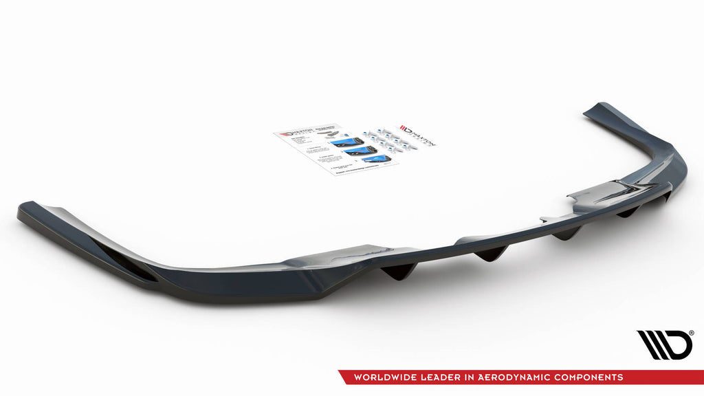 Splitter Posteriore Centrale V.1 Mercedes GLS X167 AMG-Line — montato sulla vettura