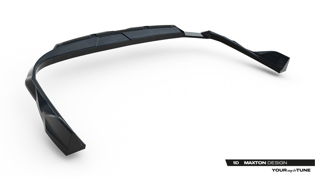 Splitter Posteriore Centrale V.2 Audi A6 C9 S-Line (con barre verticali) — dettaglio del fissaggio