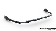 Carica l'immagine nel visualizzatore di Gallery, Splitter Posteriore Centrale V.2 Audi A6 C9 S-Line (con barre verticali) — vista angolata