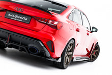Carica l'immagine nel visualizzatore di Gallery, Splitter Posteriore Centrale V.2 Audi RS3 Berlina 8Y Facelift — dettaglio del profilo