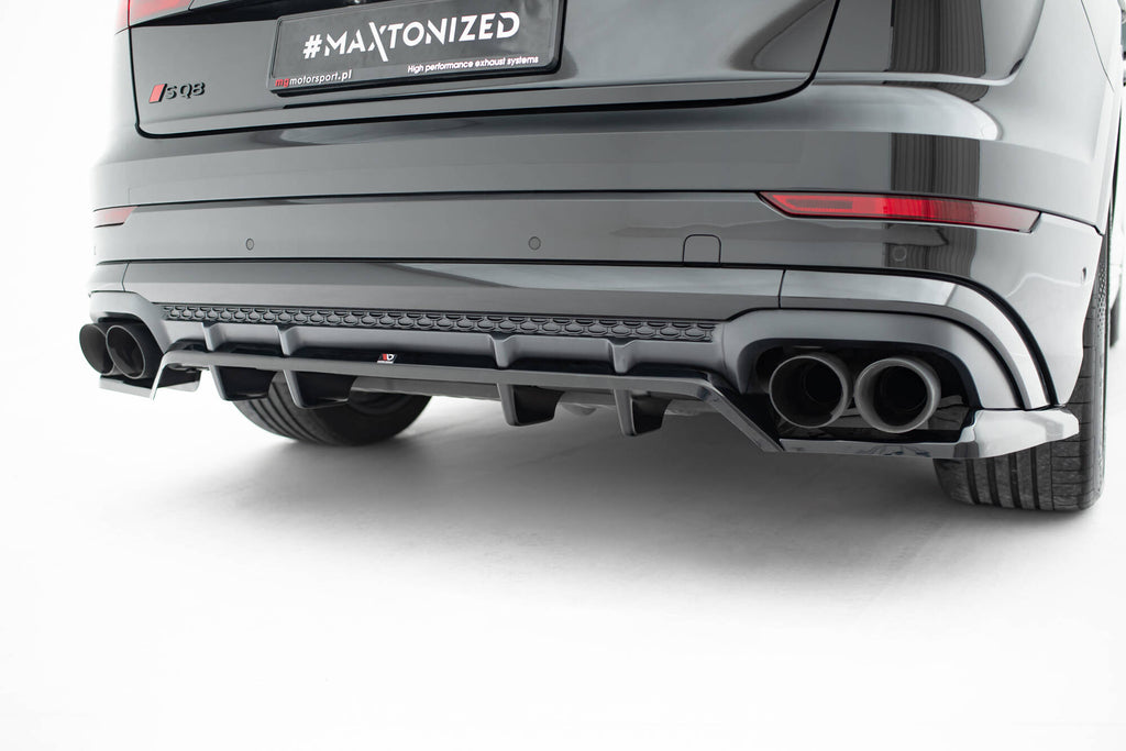 Splitter Posteriore Centrale V.2 Audi SQ8 / Q8 S-Line Mk1 Facelift — vista d'insieme