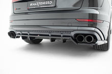 Carica l'immagine nel visualizzatore di Gallery, Splitter Posteriore Centrale V.2 Audi SQ8 / Q8 S-Line Mk1 Facelift — vista d'insieme
