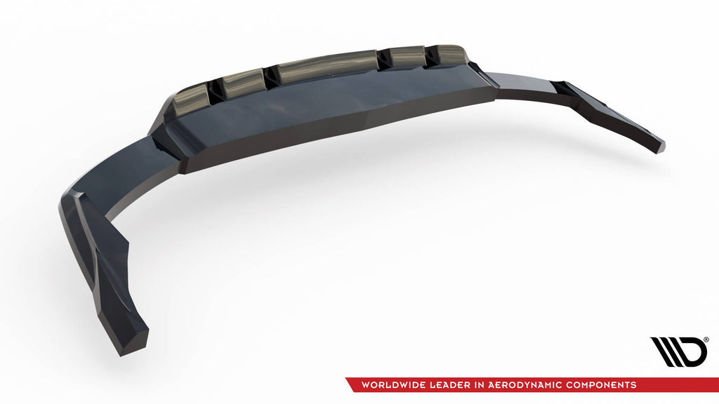 Splitter Posteriore Centrale V.2 Audi SQ8 / Q8 S-Line Mk1 Facelift — montato sulla vettura