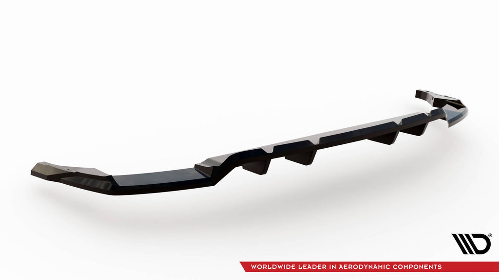 Splitter Posteriore Centrale V.2 Audi SQ8 / Q8 S-Line Mk1 Facelift — vista laterale