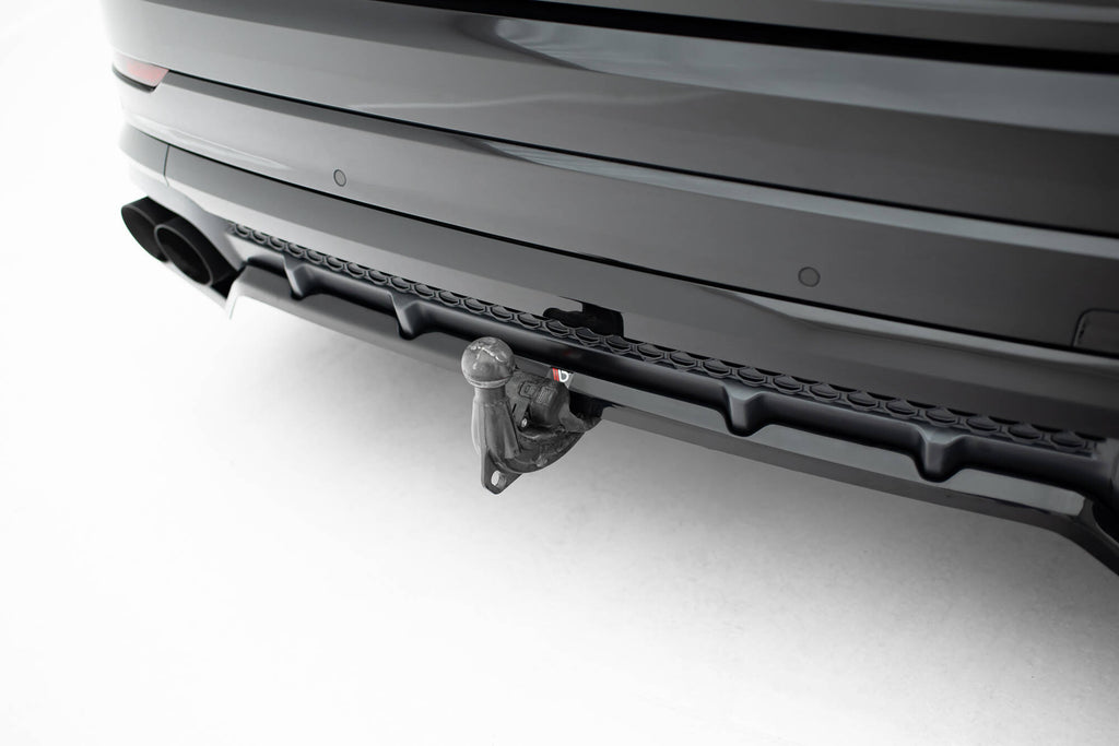 Splitter Posteriore Centrale V.2 Audi SQ8 / Q8 S-Line Mk1 Facelift — vista posteriore