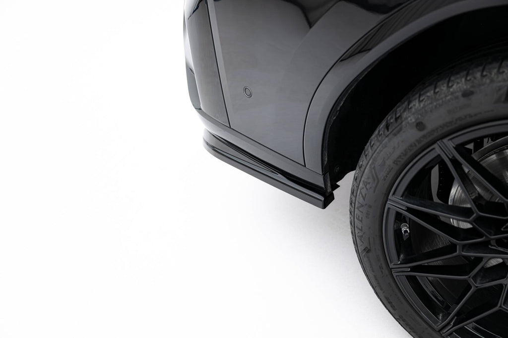 Splitter Posteriore Centrale V.2 BMW X4 G02 Facelift M-Pack — vista posteriore