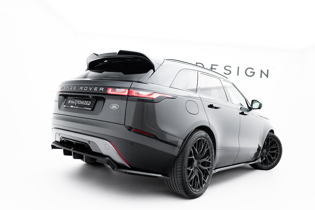 Splitter Posteriore Centrale V.2 Land Rover Range Rover Sport Mk1 R-Dynamic — particolare della finitura