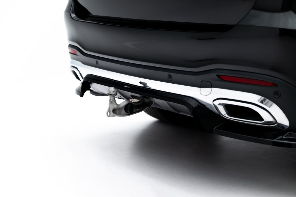 Splitter Posteriore Centrale V.2 Mercedes GLS X167 AMG-Line — dettaglio del profilo