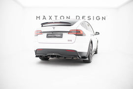 Splitter Posteriore Centrale V.2 Tesla Model X Mk1 Facelift — vista d'insieme