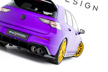 Carica l'immagine nel visualizzatore di Gallery, Splitter Posteriore Centrale V.2 Volkswagen Golf R Hatchback Mk8 — vista laterale