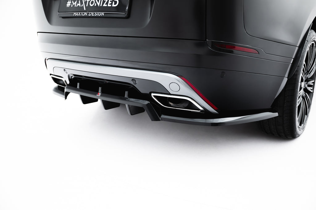 Splitter Posteriore Centrale V.3 Land Rover Range Rover Sport Mk1 R-Dynamic — dettaglio del profilo
