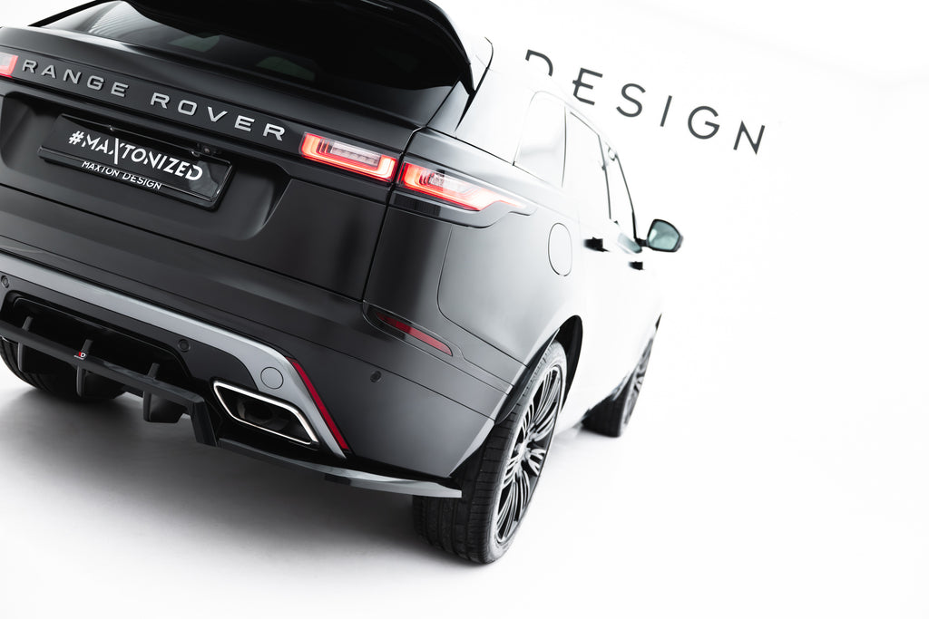 Splitter Posteriore Centrale V.3 Land Rover Range Rover Sport Mk1 R-Dynamic — montato sulla vettura