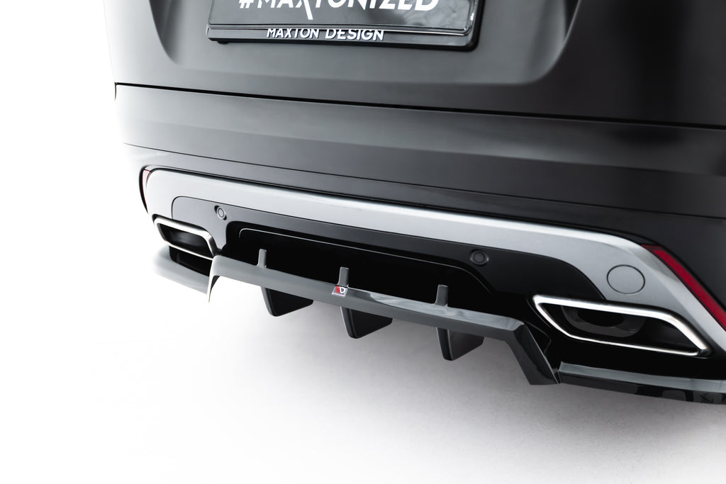 Splitter Posteriore Centrale V.3 Land Rover Range Rover Sport Mk1 R-Dynamic — vista laterale