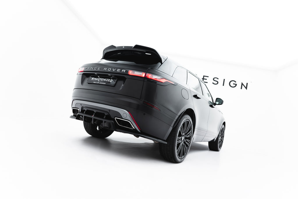 Splitter Posteriore Centrale V.3 Land Rover Range Rover Sport Mk1 R-Dynamic — vista posteriore