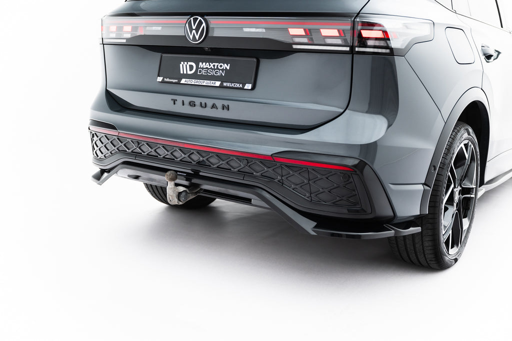 Splitter Posteriore Centrale Volkswagen Tiguan Mk3 R-Line — vista posteriore