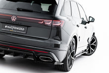 Load image into Gallery viewer, Splitter Posteriore Centrale Volkswagen Touareg Mk3 Facelift R-Line — dettaglio del profilo