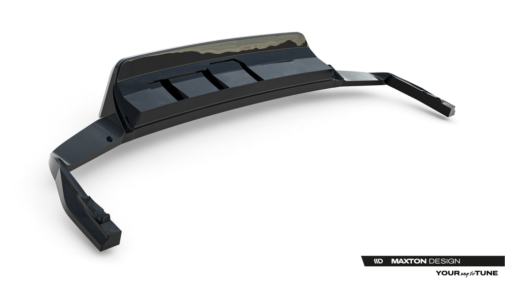 Splitter Posteriore Centrale Volkswagen Touareg Mk3 Facelift R-Line — montato sulla vettura