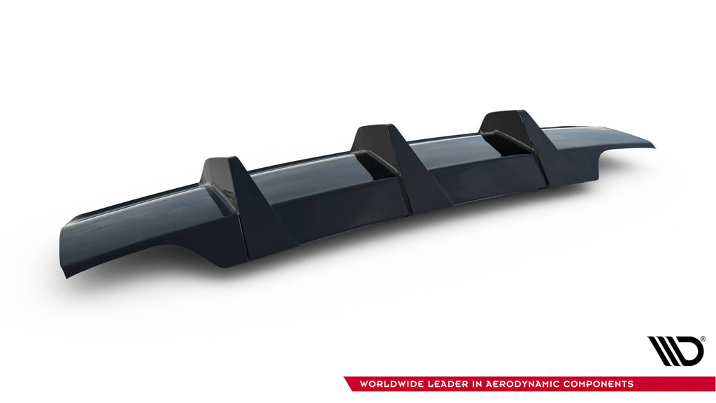 Diffusore Posteriore Audi A1 GB S-Line — dettaglio del profilo