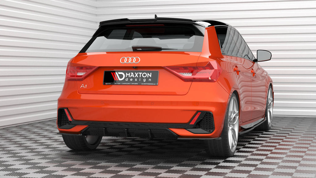 Diffusore Posteriore Audi A1 GB S-Line — vista laterale