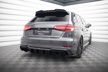 Carica l'immagine nel visualizzatore di Gallery, Diffusore Posteriore Audi A3 Sportback 8V Facelift S-Line — particolare della finitura