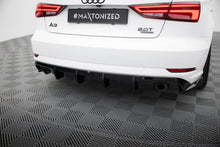 Carica l'immagine nel visualizzatore di Gallery, Diffusore Posteriore Audi A3 Berlina 8V Facelift (scarico singolo su entrambi i lati) — vista d'insieme