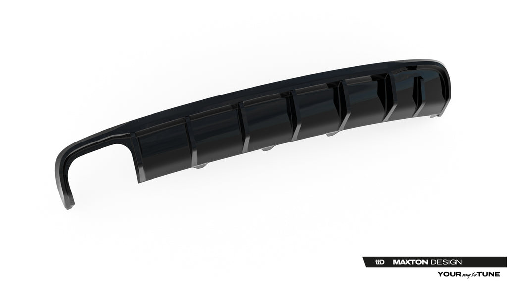 Diffusore Posteriore Audi A4 B8 Facelift (doppio terminale su un lato) — vista d'insieme