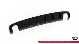 Diffusore Posteriore Audi A4 B8 Facelift (scarico singolo su entrambi i lati) — dettaglio del profilo
