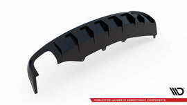 Diffusore Posteriore Audi A4 B8 (doppio terminale su un lato) — dettaglio del profilo