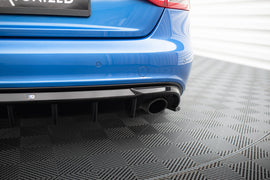 Diffusore Posteriore Audi A4 B8 S-Line (scarico singolo su entrambi i lati) — vista d'insieme