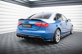 Diffusore Posteriore Audi A4 B8 S-Line (scarico singolo su entrambi i lati) — dettaglio del profilo