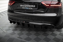 Load image into Gallery viewer, Diffusore Posteriore Audi A5 8T S-Line (scarico singolo su entrambi i lati) — vista laterale
