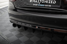 Load image into Gallery viewer, Diffusore Posteriore Audi A5 8T S-Line (scarico singolo su entrambi i lati) — vista posteriore