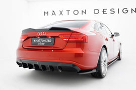 Diffusore Posteriore Audi A5 Sportback 8T S-Line (doppio terminale su un lato) — vista d'insieme