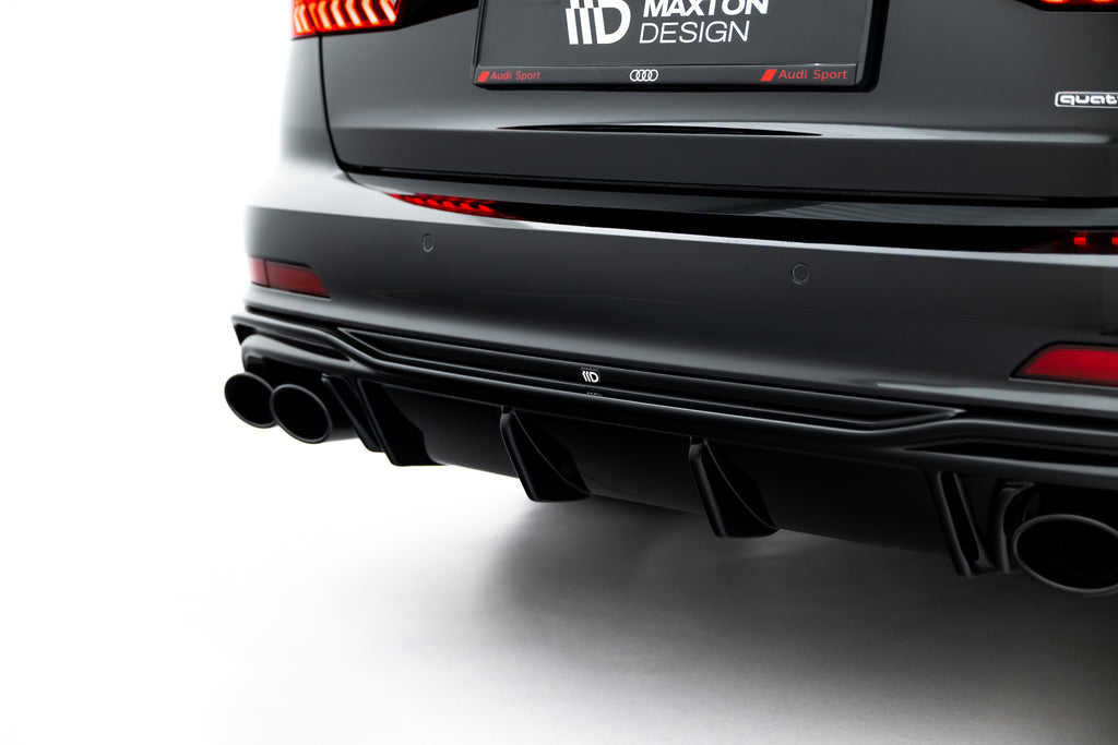 Diffusore Posteriore Audi A6 C8 S-Line — vista laterale