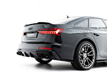 Load image into Gallery viewer, Diffusore Posteriore Audi A6 C8 S-Line — particolare della finitura
